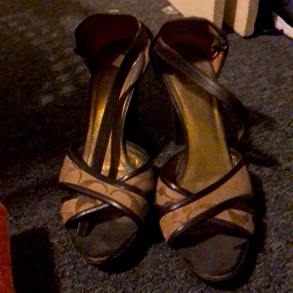 Coach sandals